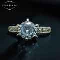 Floria – Heart Bloom Cluster Ring